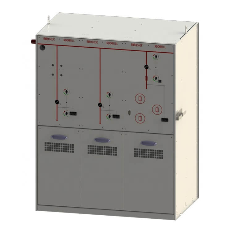 34.5kV Gas Insulated SF6 GIS Switchgear Panel